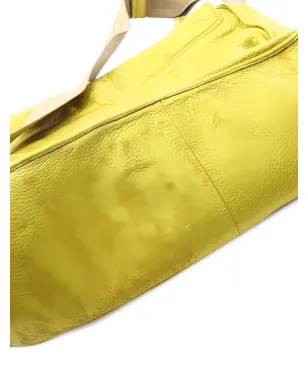 Bottega Veneta - 2000年代イントレッチャート・ディテール クロスボディバッグ イエロー - サムネイル3