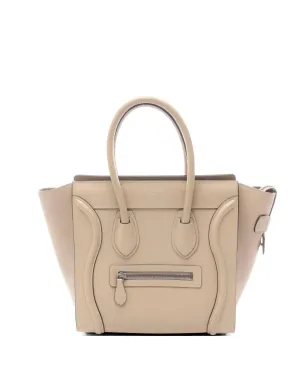 Celine Pre-Owned 2000s ミクロレザー トートバッグ - サムネイル1