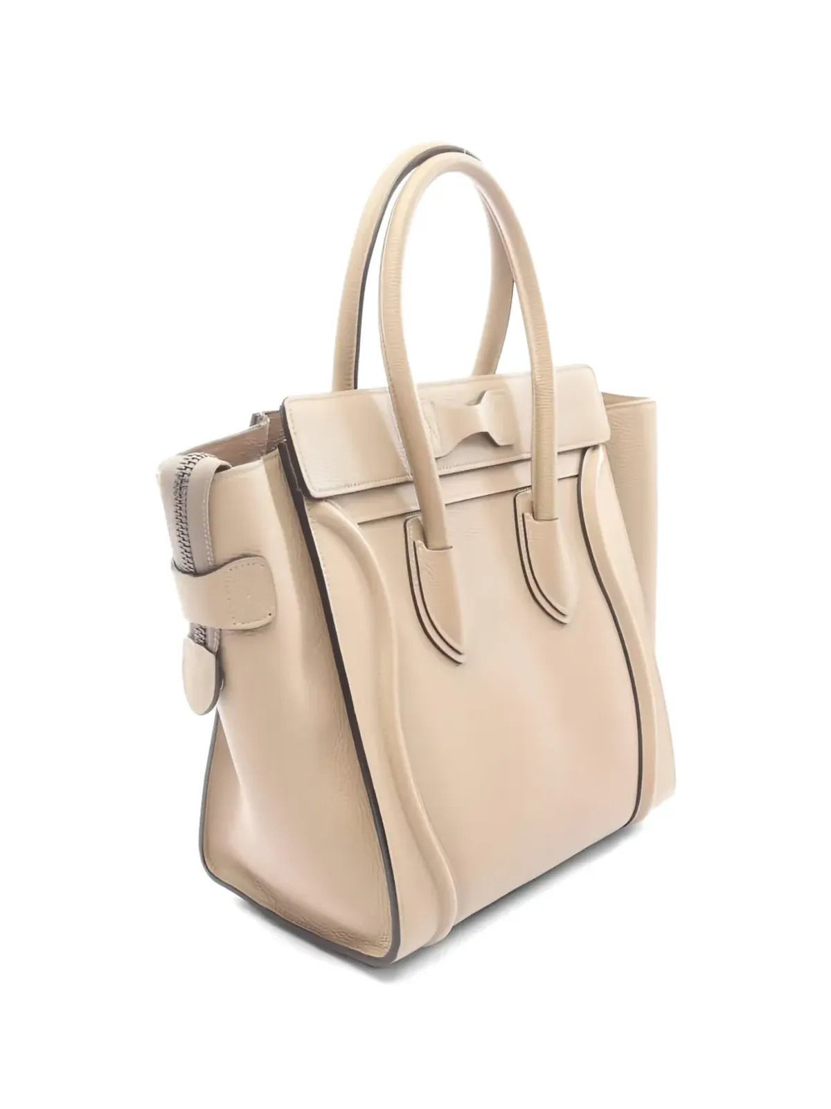 Celine Pre-Owned 2000s ミクロレザー トートバッグ - 画像2