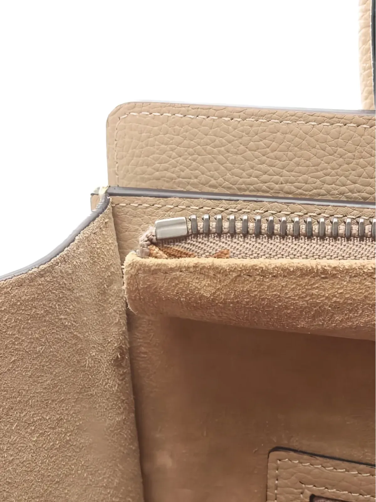 Celine Pre-Owned 2000s ミクロレザー トートバッグ - 画像4