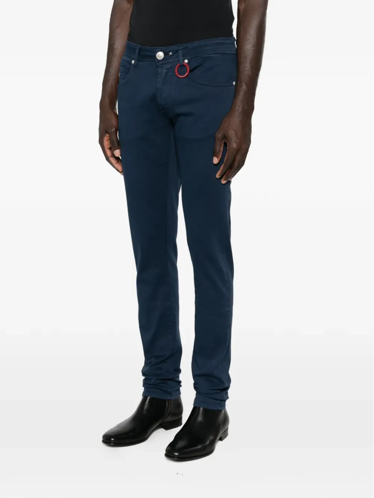 Sartoria Tramarossa レオナルド デニムジーンズ ブルー - 画像3
