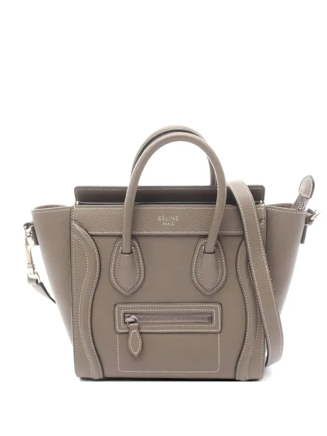 Celine Pre-Owned Celine Pre-Owned ナノ・ラゲージ レザー ハンドバッグの商品画像