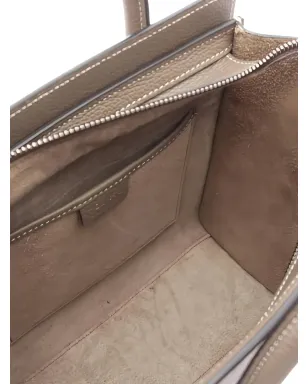 Celine Pre-Owned ナノ・ラゲージ レザー ハンドバッグ - サムネイル3