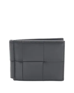 Bottega Veneta ビンテージ 20s カセットイントレッチアート レザー ウォレット - ブラック - サムネイル1
