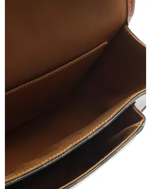 Celine Pre-Owned フォルコ・トリオムフ レザー ショルダーバッグ - サムネイル3