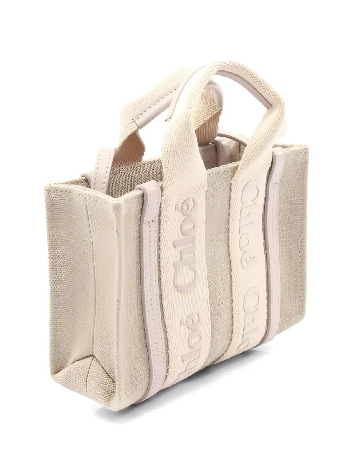 Chloé Pre-Owned 10s ロゴディテール トートバッグ - 画像2