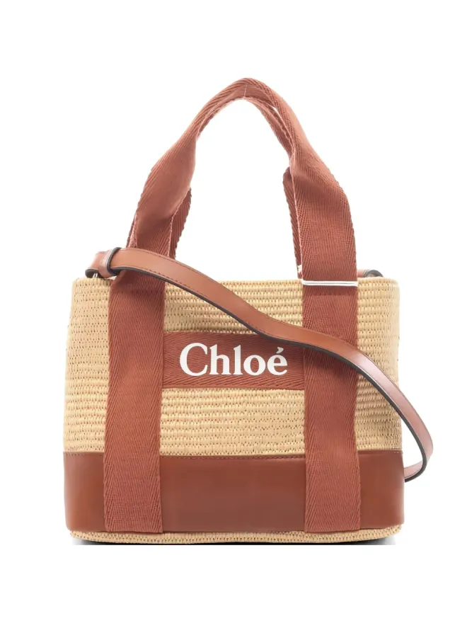 Chloé Pre-Owned Chloé ビンテージ バスケットレザー トートバッグの商品画像