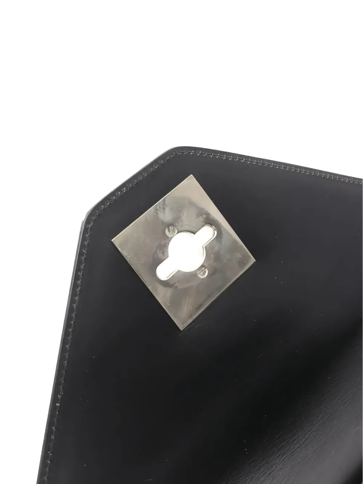Celine ビンテージ 2000年代 レザー クラッチバッグ ブラック - 画像4