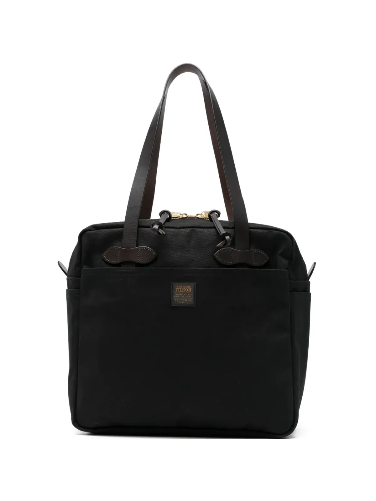 Filson ジップファスナー付きトートバッグ - ブラック - 画像1