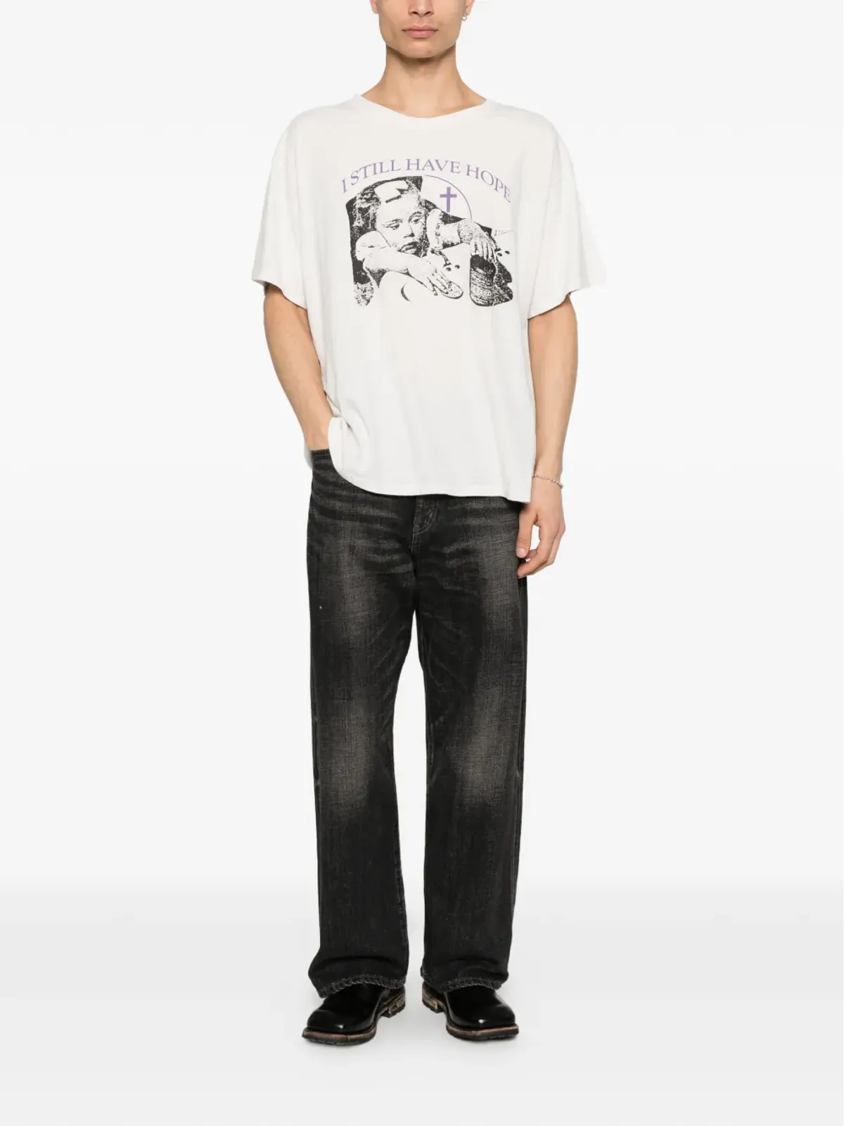 Enfants Riches Déprimés グラフィックプリントTシャツ - 画像2