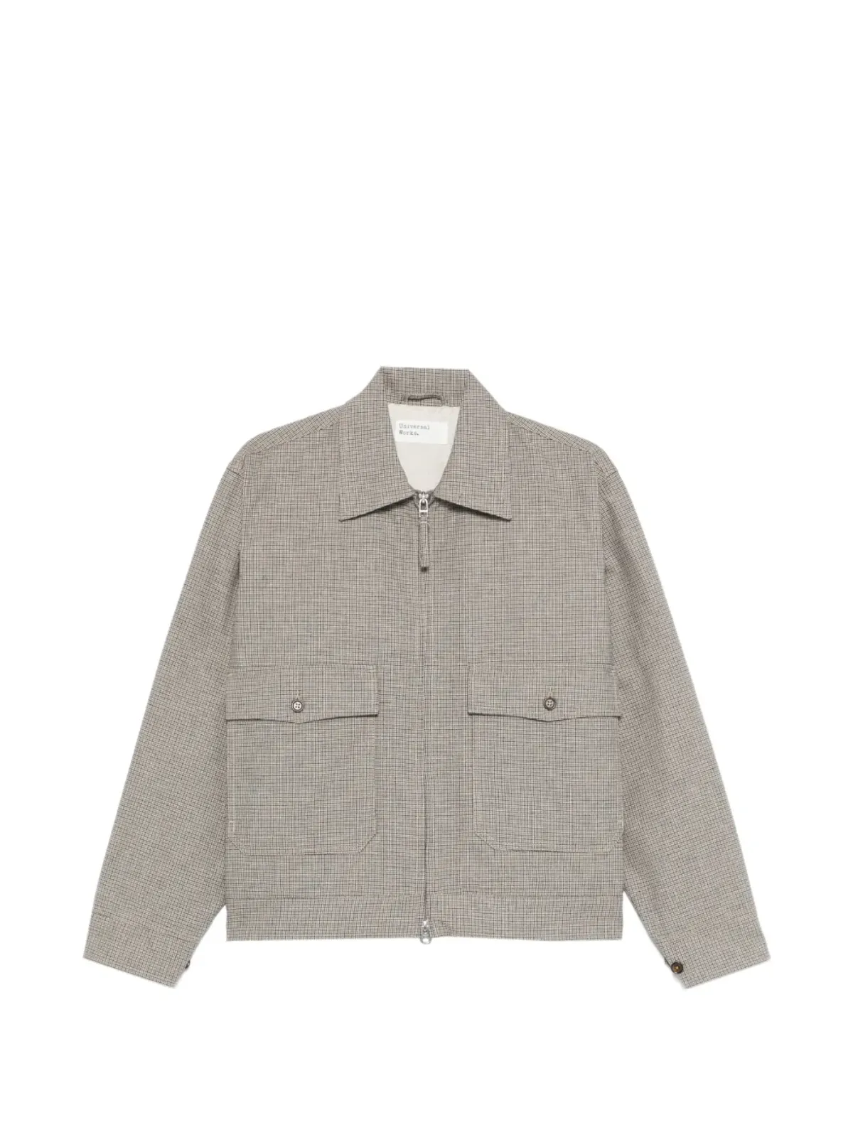 Universal Works ルーカス ジップファスナー付き長袖ジャケット - 画像1