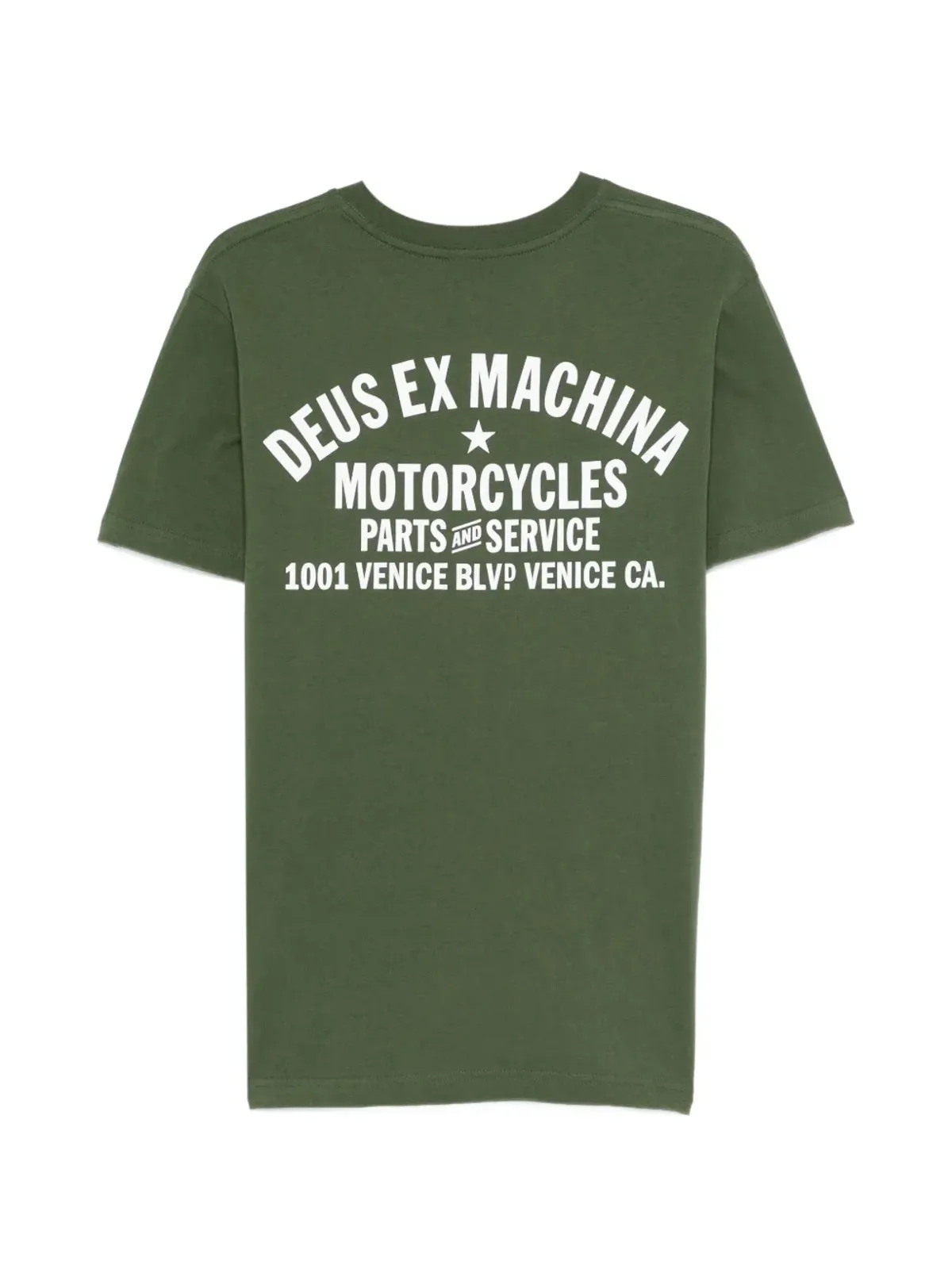 Deus Ex Machina ヴェニス グラフィック Tシャツ グリーン - 画像2