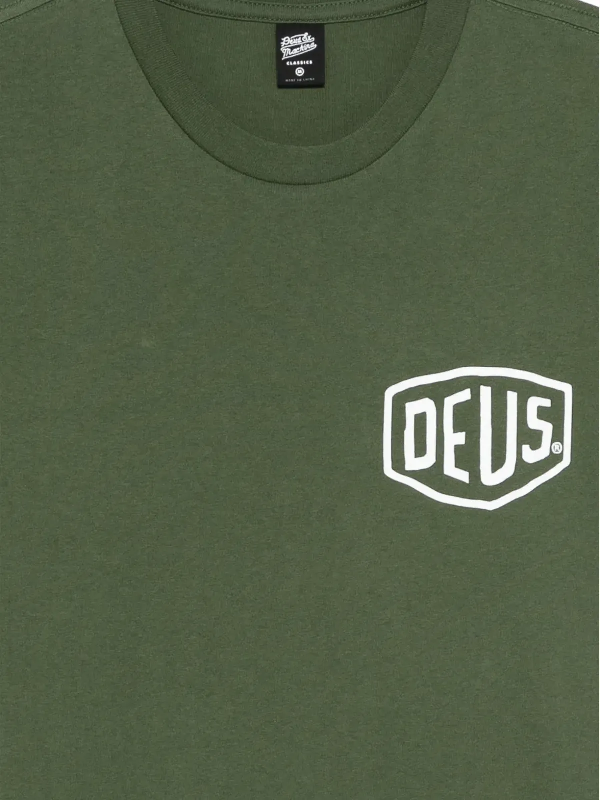 Deus Ex Machina ヴェニス グラフィック Tシャツ グリーン - 画像3