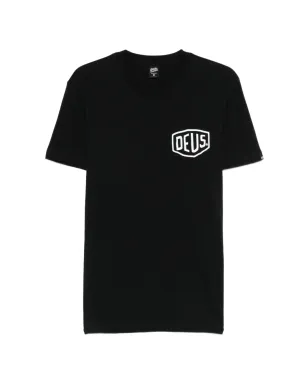 Deus Ex Machina Camperdown ロゴ Tシャツ（ブラック） - サムネイル1