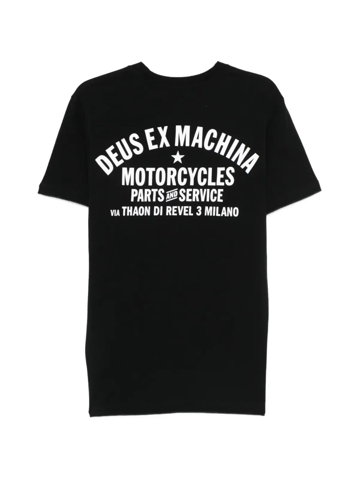 Deus Ex Machina Camperdown ロゴ Tシャツ（ブラック） - 画像2