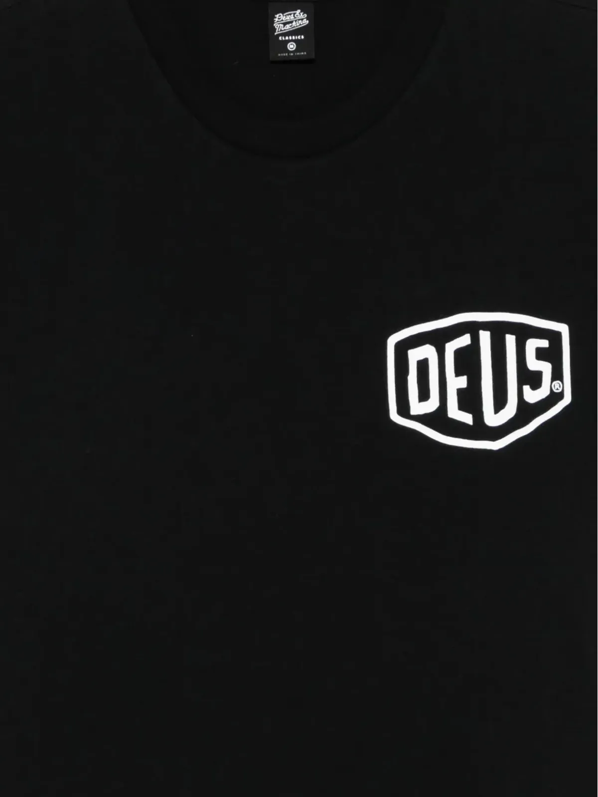 Deus Ex Machina Camperdown ロゴ Tシャツ（ブラック） - 画像3