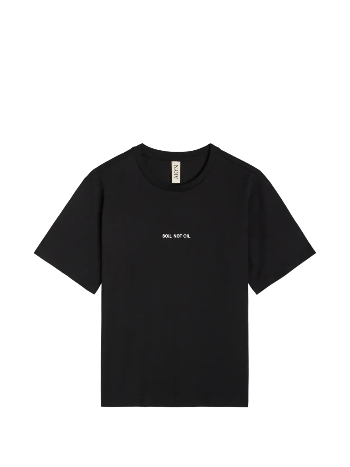 AKYN アドリア 半袖Tシャツ - ブラック - 画像1