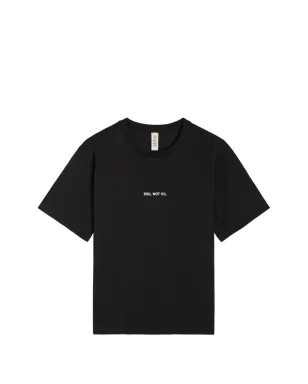 AKYN アドリア 半袖Tシャツ - ブラック - サムネイル1