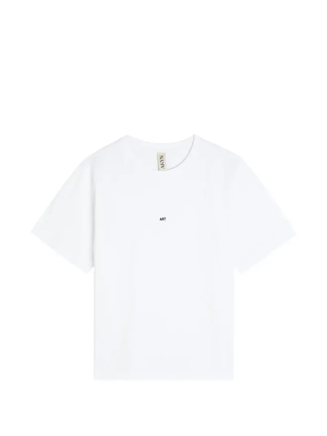 AKYN AKYN Adria embroidered-detail T-shirtの商品画像