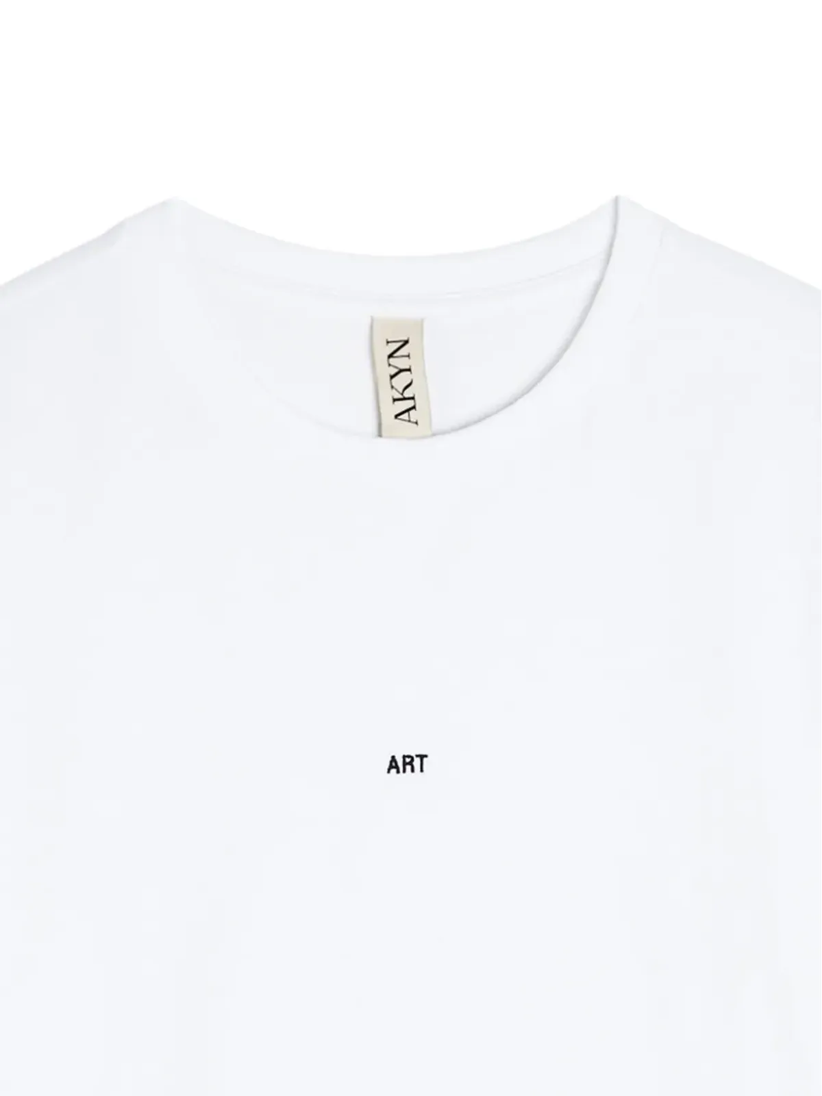 AKYN Adria embroidered-detail T-shirt - 画像2
