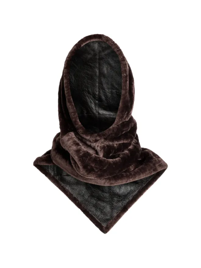 Nour Hammour Nour Hammour ブラウン バラクラバの商品画像