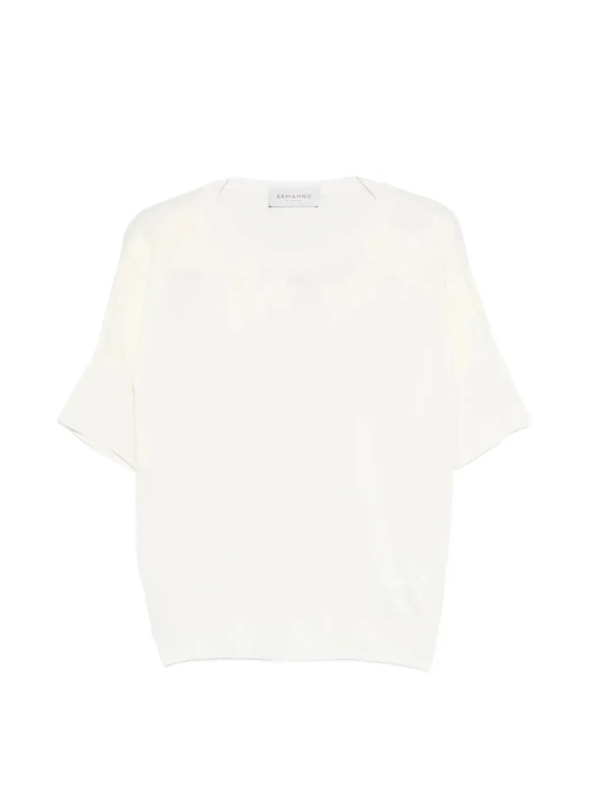 ERMANNO FIRENZE 花柄レースのTシャツ - 画像1