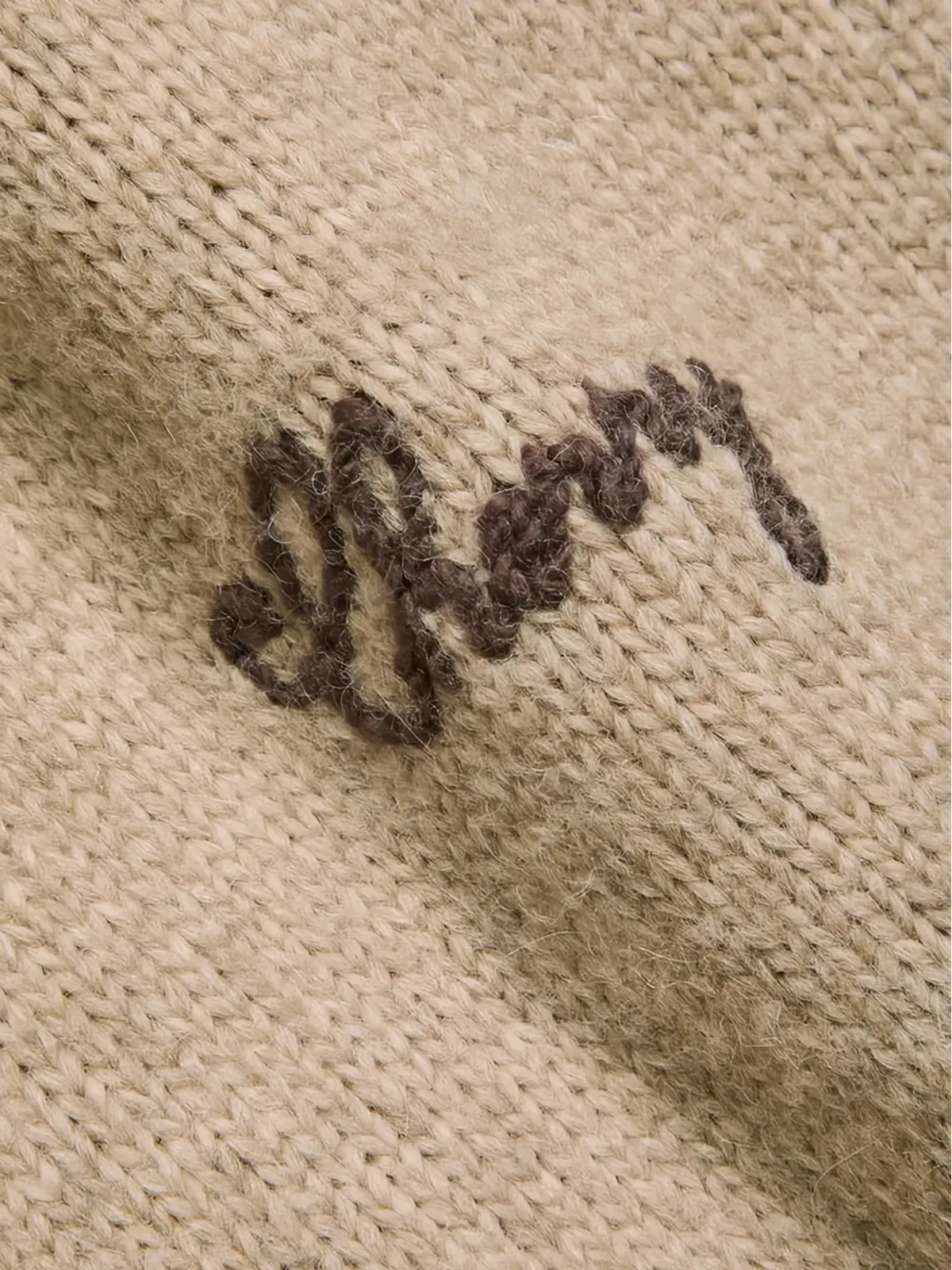 Cherry LA アメリカン・クラシック 刺繍ディテール ニットセーター - 画像2