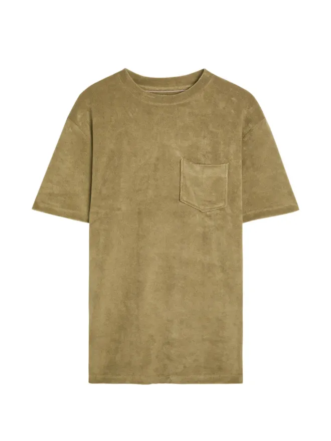 Aurélien Aurélien ポケット付き クルーネック Tシャツの商品画像