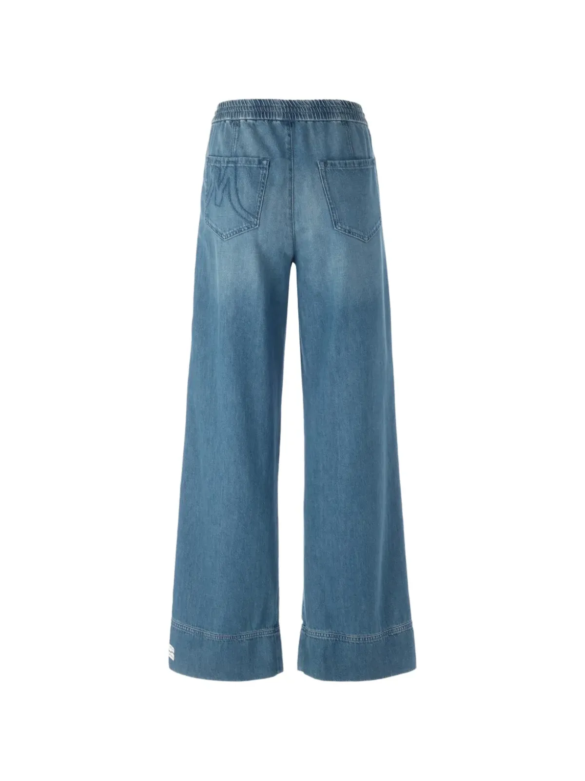 MARCCAIN ドローストリングワイドレッグジーンズ - 画像2