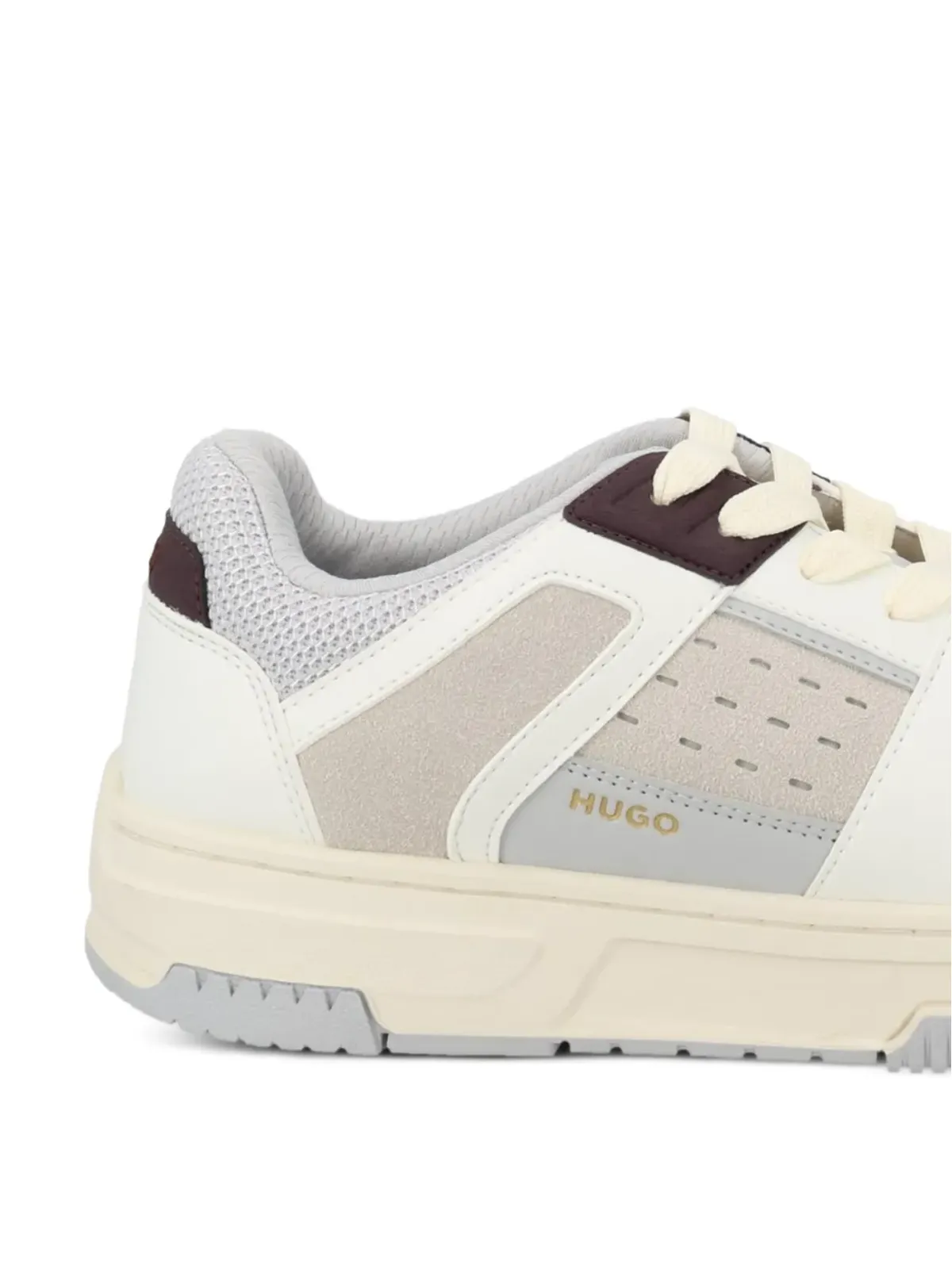 HUGO Yarrow Tenn lace-up sneakers - Neutrals - 画像2