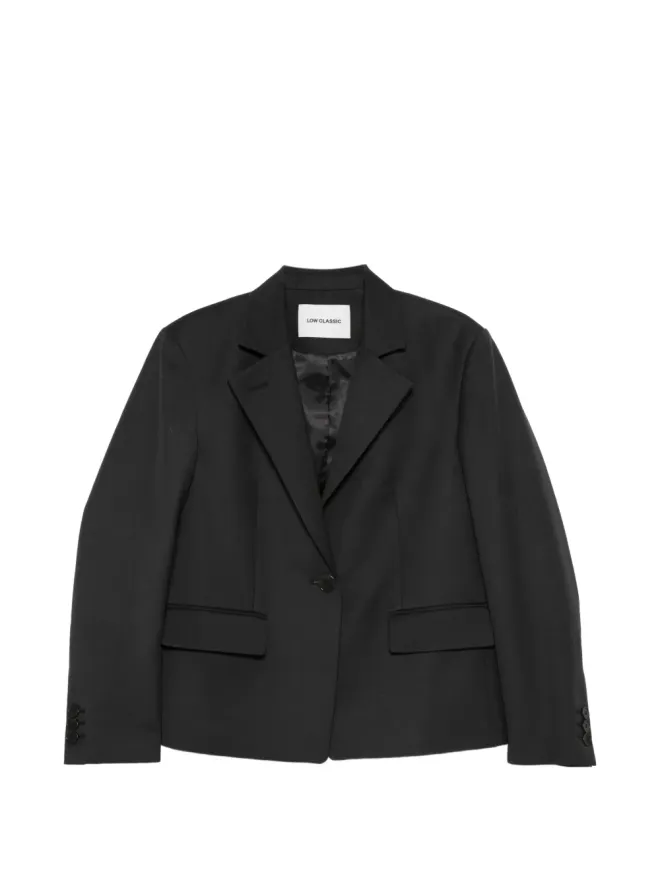LOW CLASSIC Low Classic ノッチド・ラペル ボタン留め ブレザーの商品画像