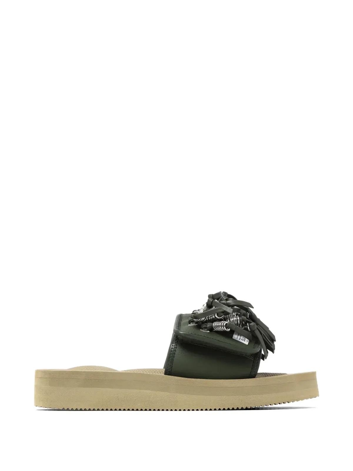 Toga x Suicoke タッセルディテール プラットフォーム・スライド - 画像1