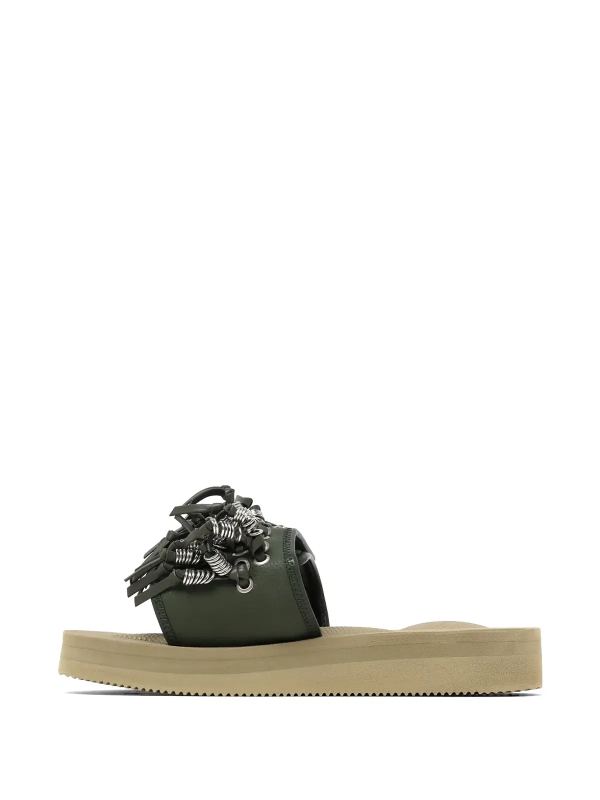 Toga x Suicoke タッセルディテール プラットフォーム・スライド - 画像5