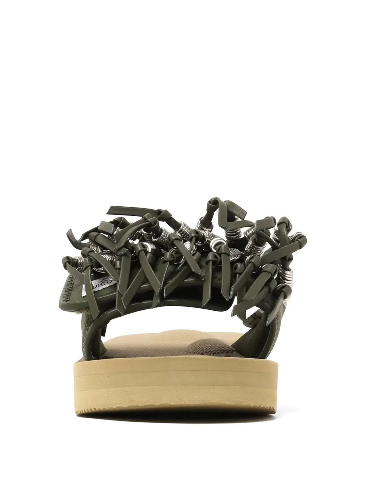 Toga x Suicoke タッセルディテール プラットフォーム・スライド - 画像4