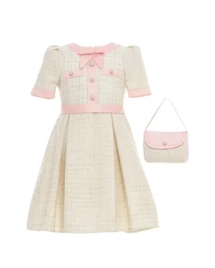 Dress & Fleur ボウ装飾ボタンアップドレス - Neutrals - サムネイル1