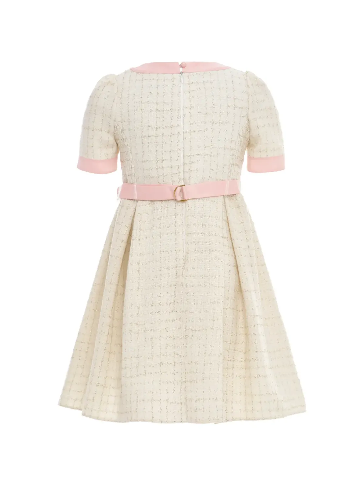 Dress & Fleur ボウ装飾ボタンアップドレス - Neutrals - 画像2