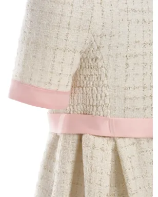 Dress & Fleur ボウ装飾ボタンアップドレス - Neutrals - サムネイル4