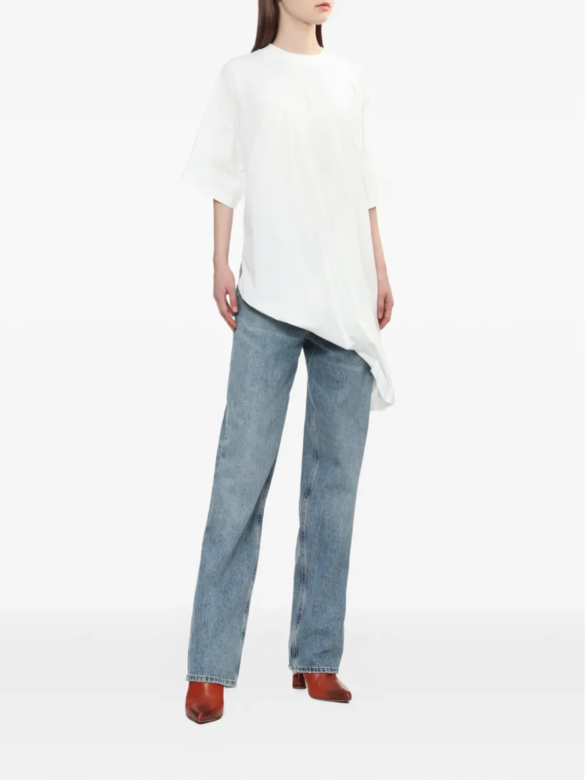 ALAINPAUL アシンメトリック Tシャツ - 画像2