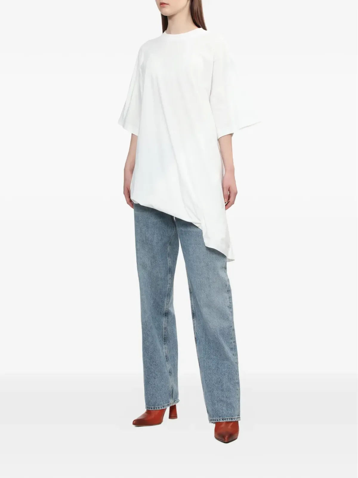 ALAINPAUL アシンメトリック Tシャツ - 画像3