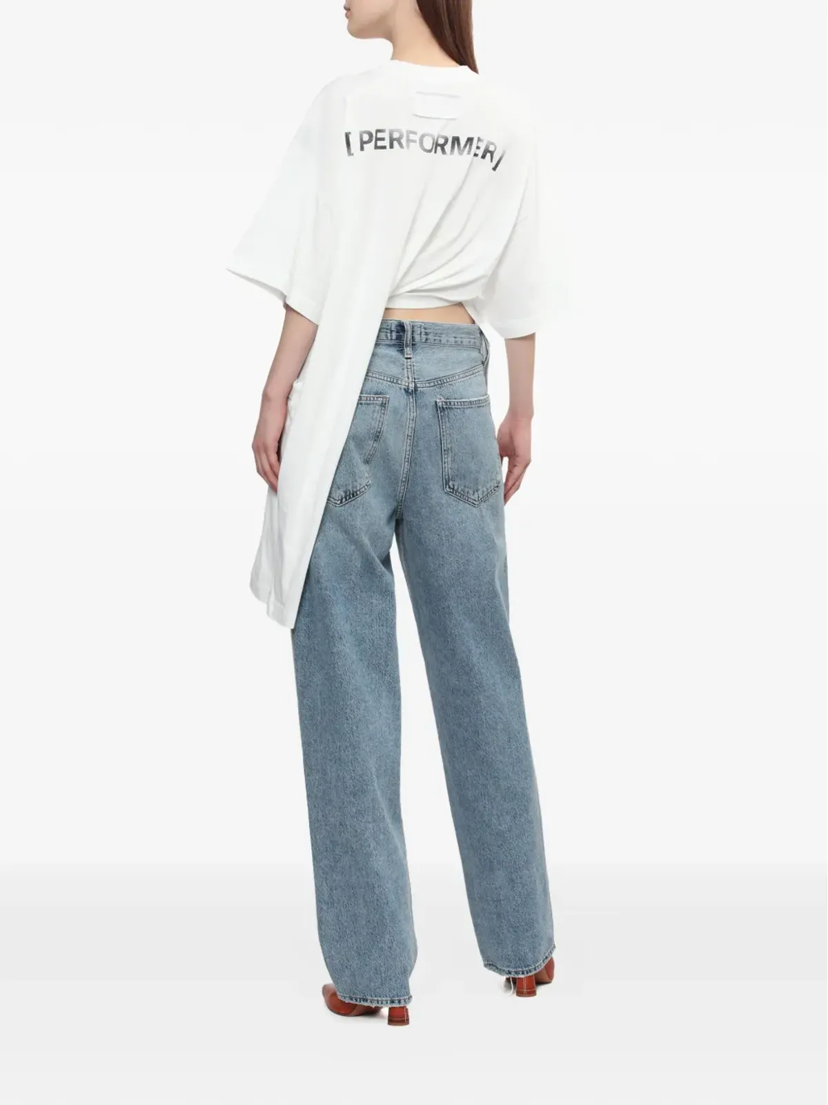 ALAINPAUL アシンメトリック Tシャツ - 画像4