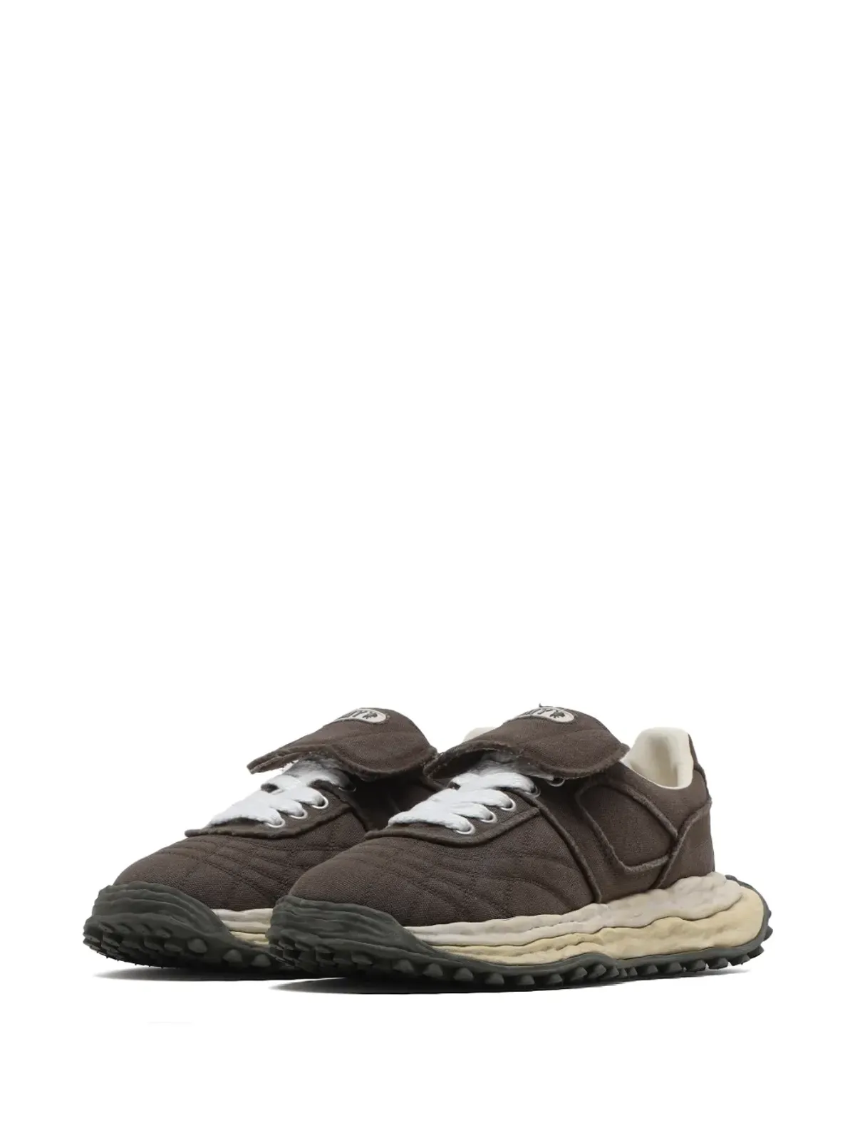 Maison MIHARA YASUHIRO Scott OG Sole quilted sneakers - Brown - 画像2