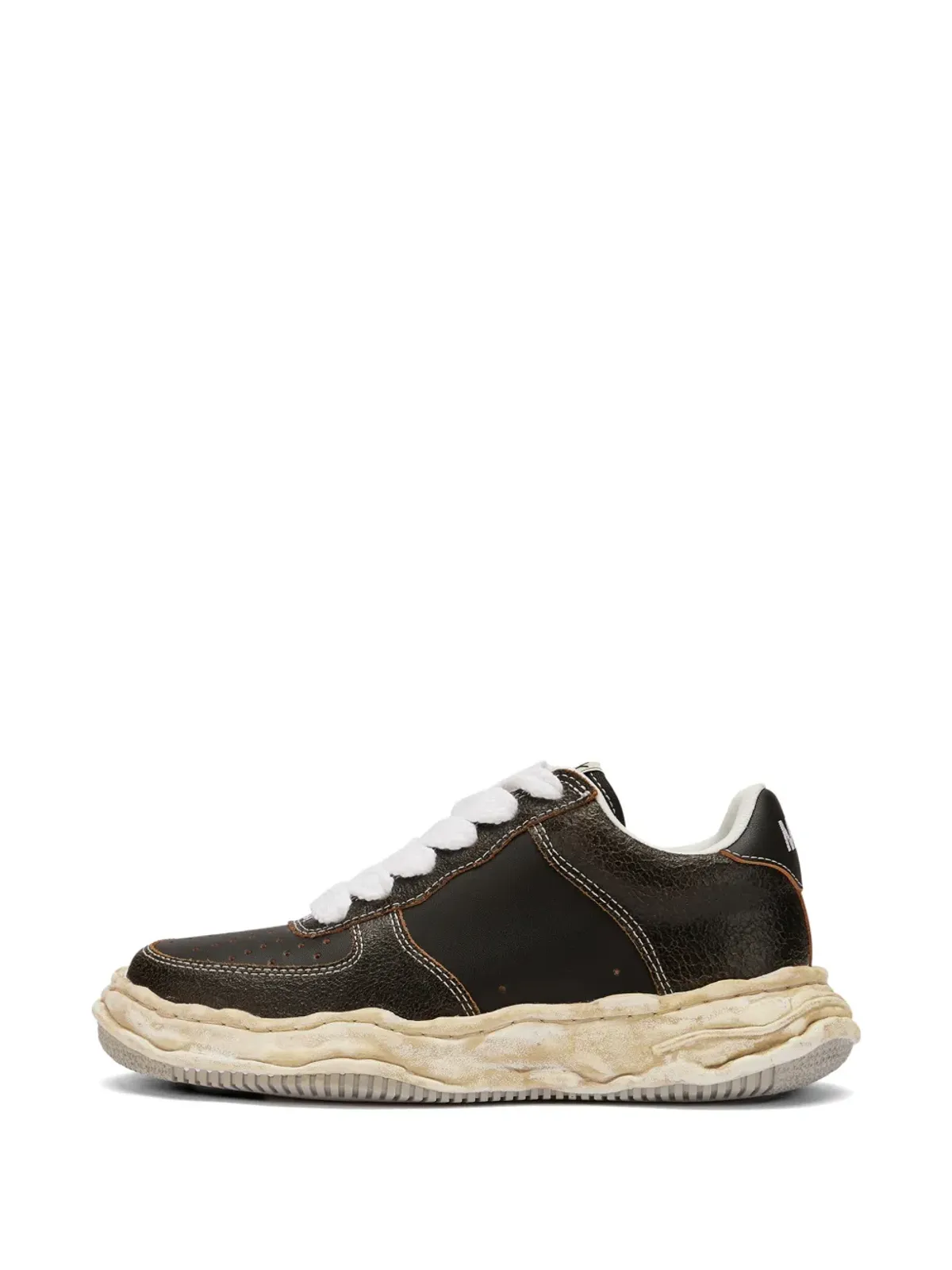 Maison MIHARA YASUHIRO Wayne レザー スニーカー - 画像5