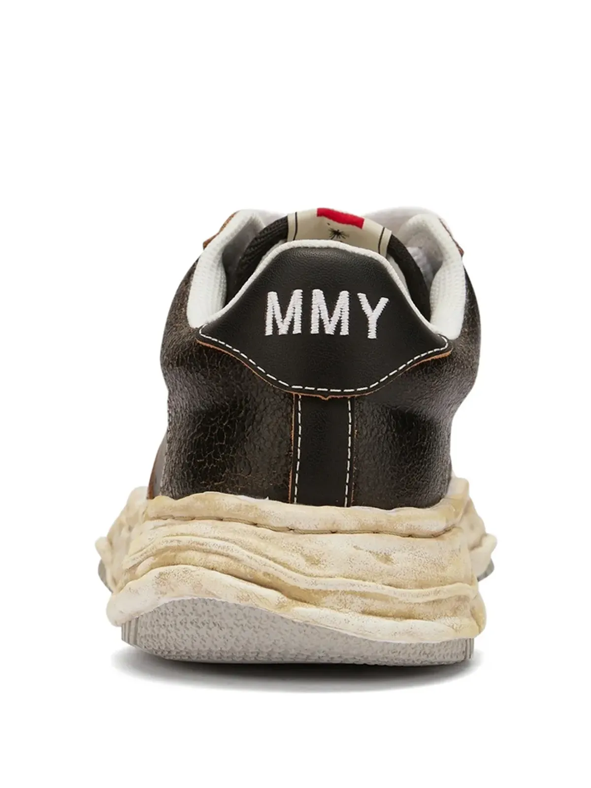 Maison MIHARA YASUHIRO Wayne レザー スニーカー - 画像3