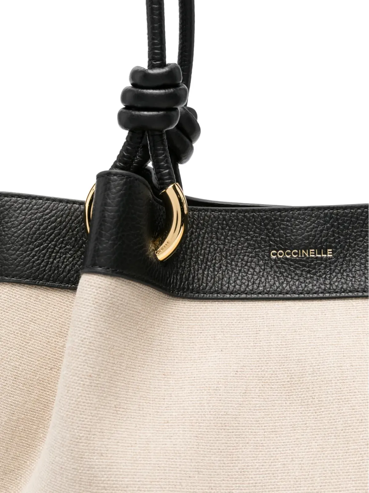Coccinelle ノットハンドル トートバッグ - 画像4