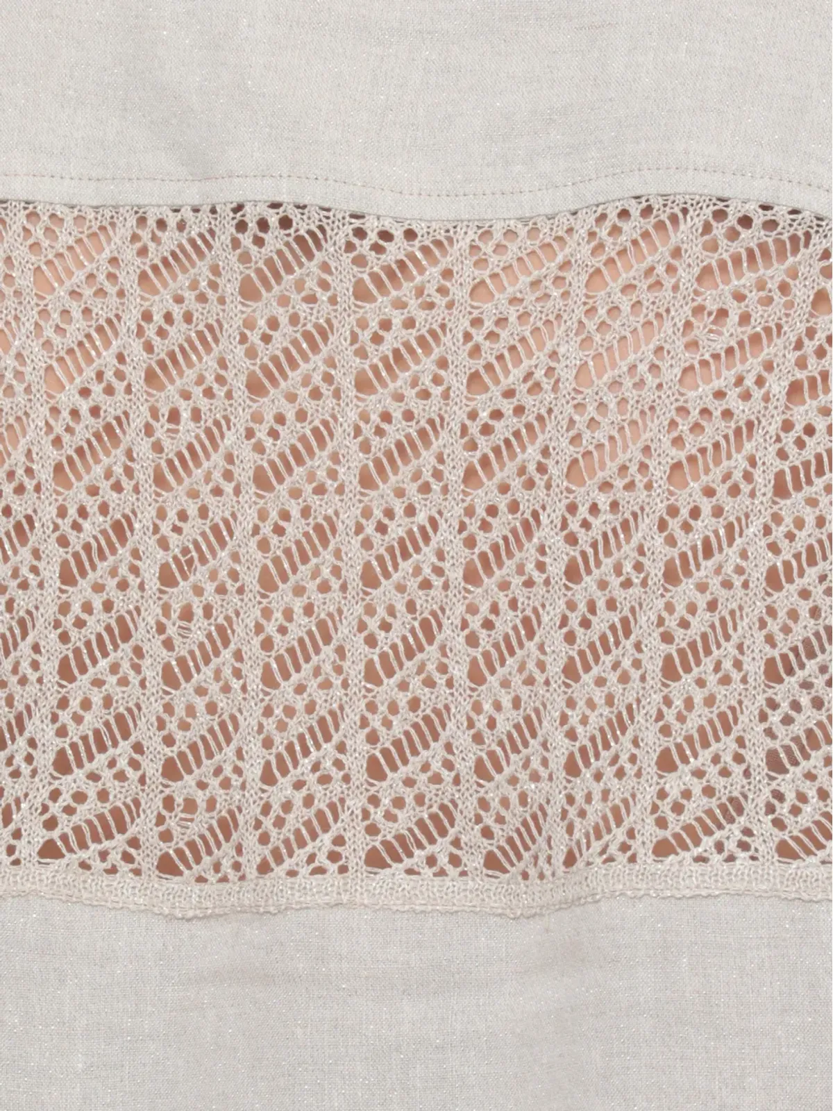PANICALE レースパネルシャツ - 画像4