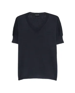 anne claire Vネック・パフスリーブ ニットウェア - サムネイル1