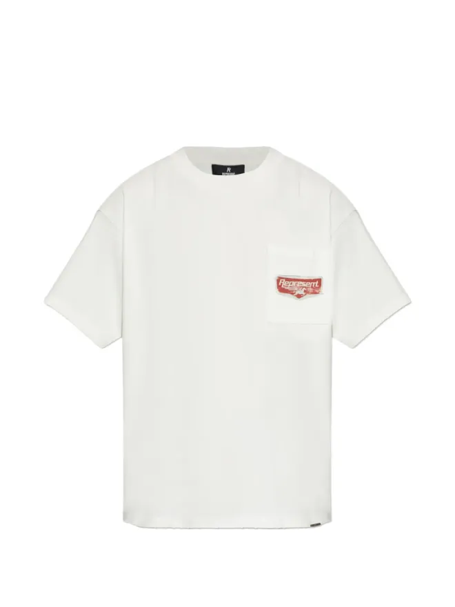 REPRESENT Represent チェストポケット付き グラフィックプリントTシャツの商品画像