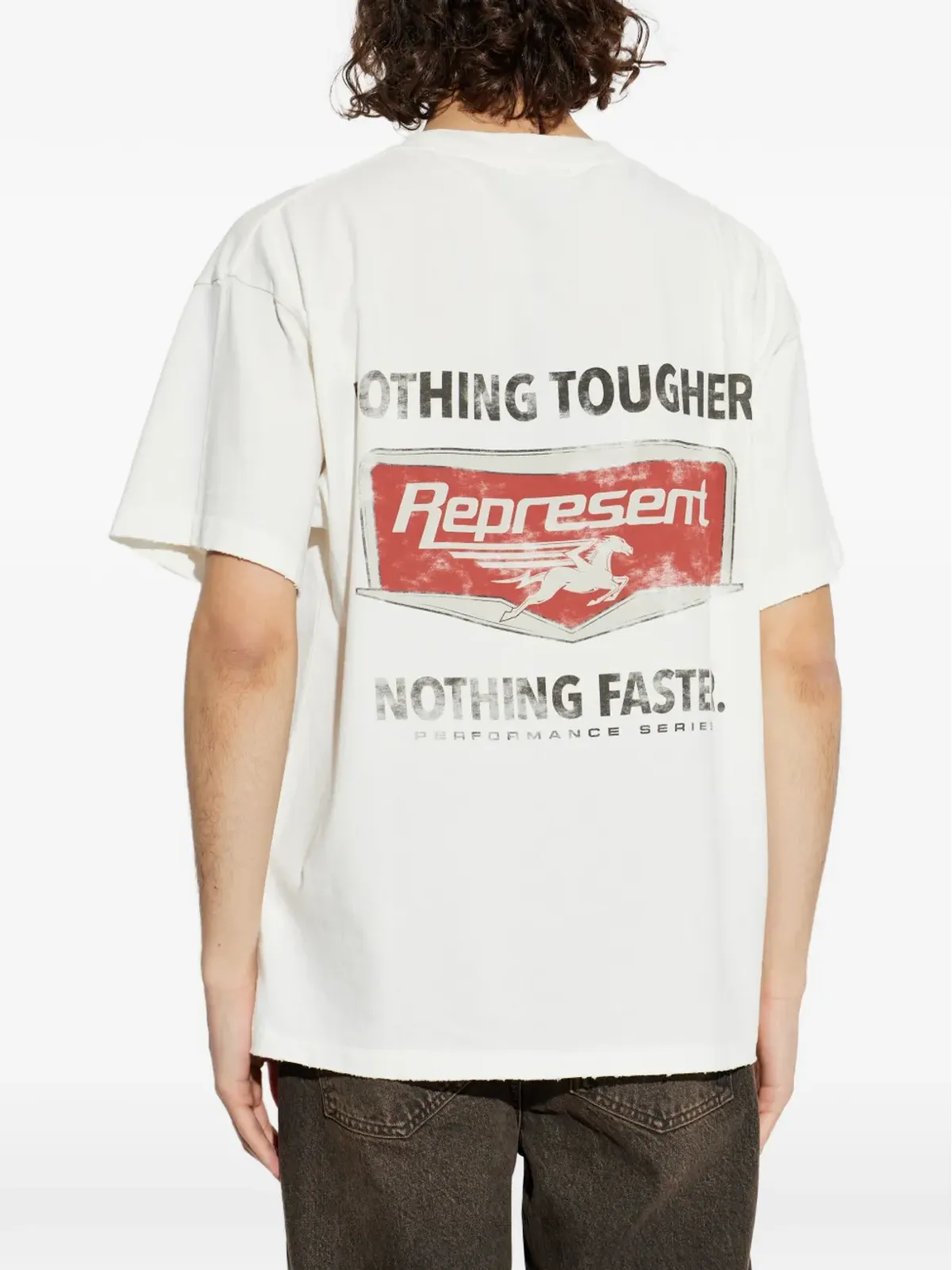 Represent チェストポケット付き グラフィックプリントTシャツ - 画像4