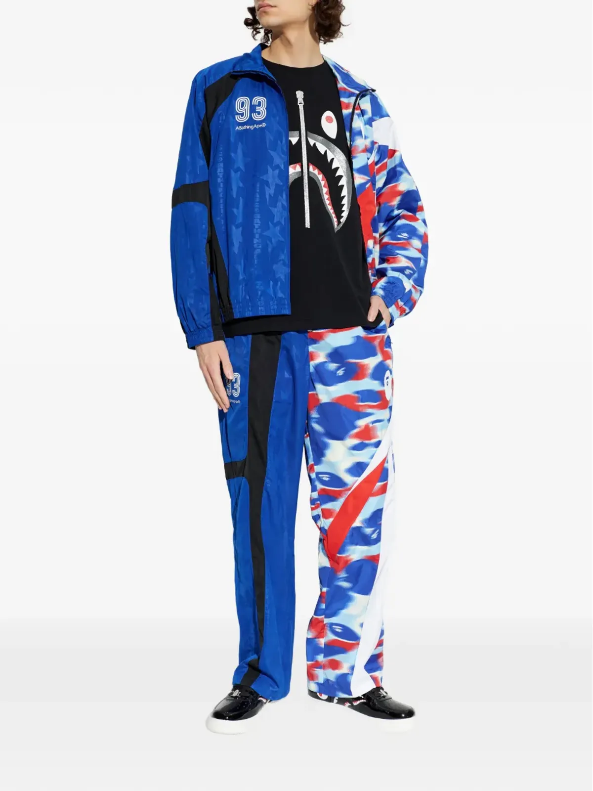 A BATHING APE® スプリットトラックジャケット - 画像2