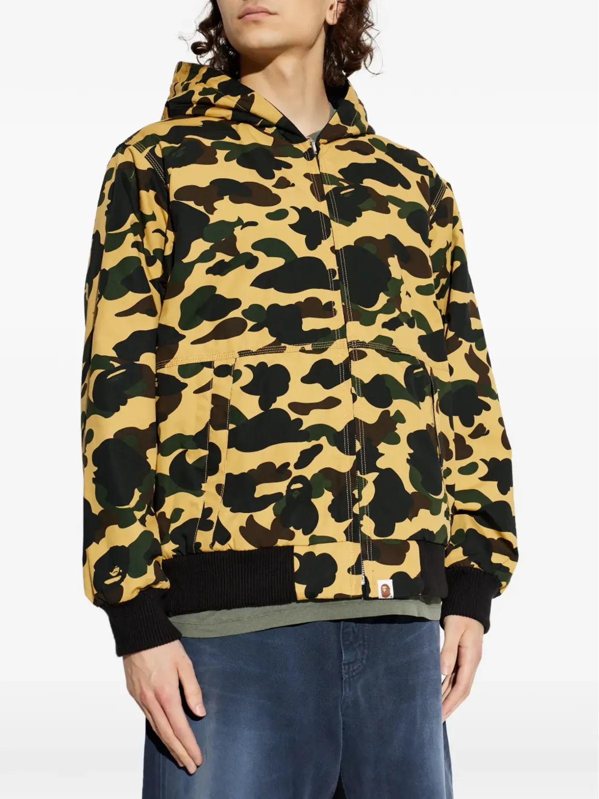 A BATHING APE® 1st カモ ジップアップ フーディー - 画像3